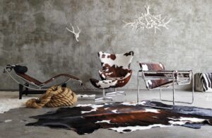 LC1 Basculant Chair & LC4 Chaise Longue Le Corbusier Charlotte Perriand & Pierre Jeanneret 1928