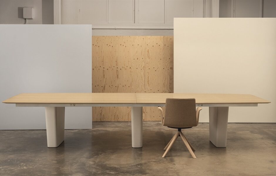 Andreu World contemporary wooden furniture — sustainable Mediterranean design made in Spain.
