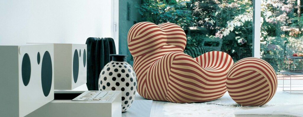 B&B Italia sculptural furniture — modern icons of Italian design blending art and engineering.